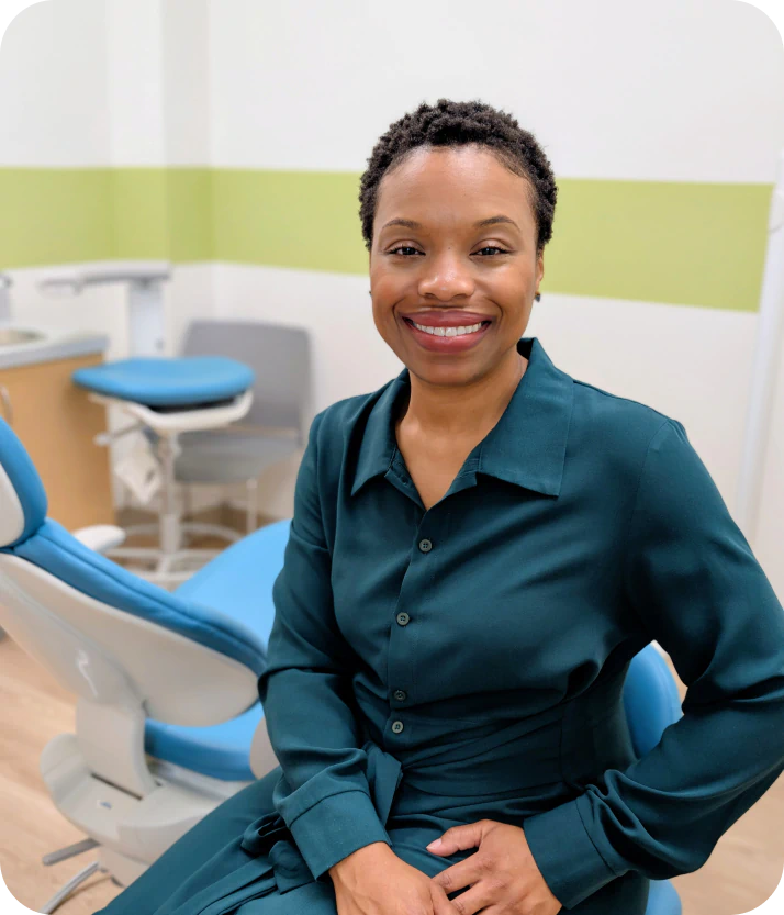 Desktop_Meet_The_Doctor_Loliya_J_Stewart Dr. Loliya Stewart in Atlanta GA at Crown & Bloom Pediatric Dentistry